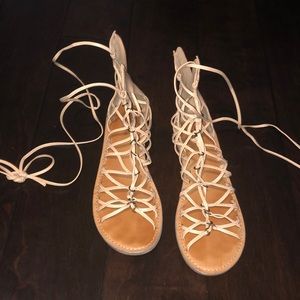 lace up sandles